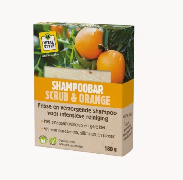 VITALstyle Shampoobar - Scrub & Orange