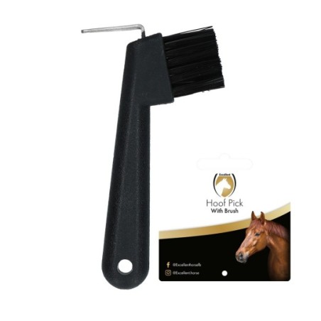 Excellent Horse Hoevenkrabber met borsteltje - paardendroom.be