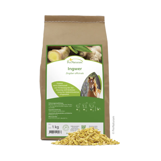 Gember (1kg)| PerNaturam - paardendroom.be