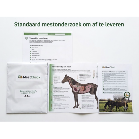 Standaard mestonderzoek om af te leveren | MestCheck - paardendroom.be