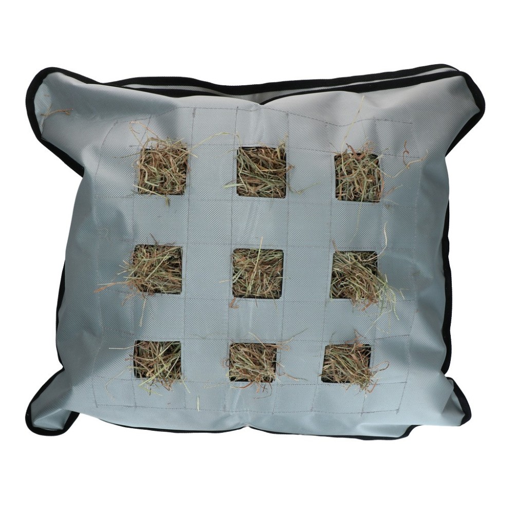 Hay Pillow - Vierkant slowfeeder hooikussen